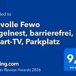 Апартаменты Stilvolle Vogelnest, Barrierefrei, Smart-tv, Parkplatz *
