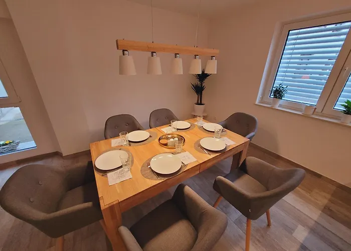 아파트 Stilvolle Vogelnest, Barrierefrei, Smart-tv, Parkplatz