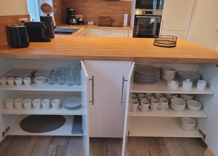 Stilvolle Vogelnest, Barrierefrei, Smart-tv, Parkplatz 아파트